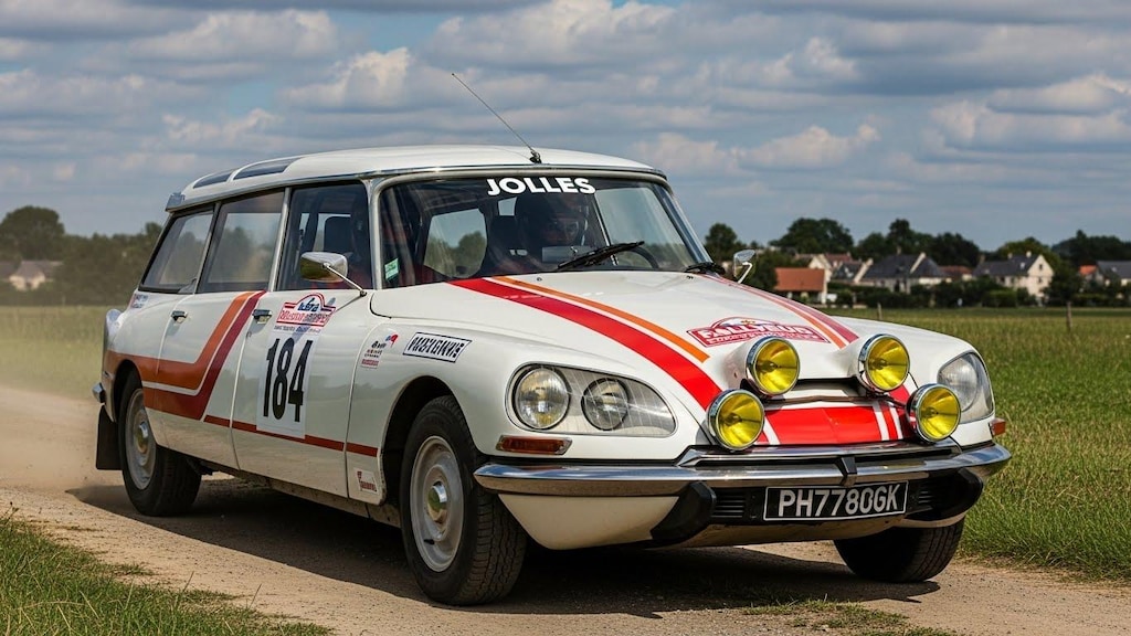 シトロエンワゴンラリーカー