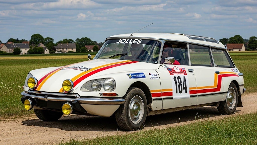 シトロエンワゴンラリーカー