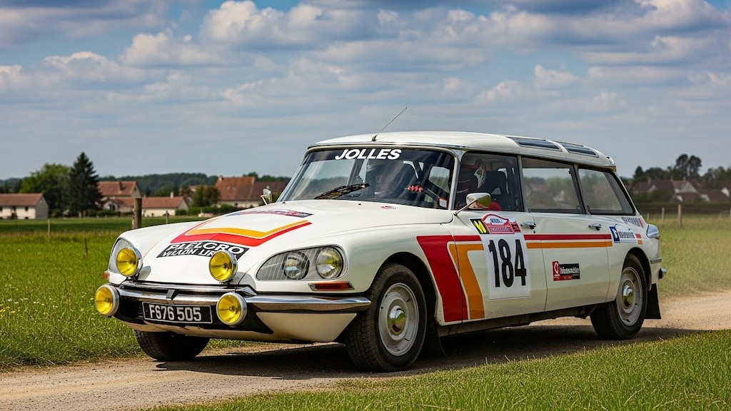 シトロエンワゴンラリーカー