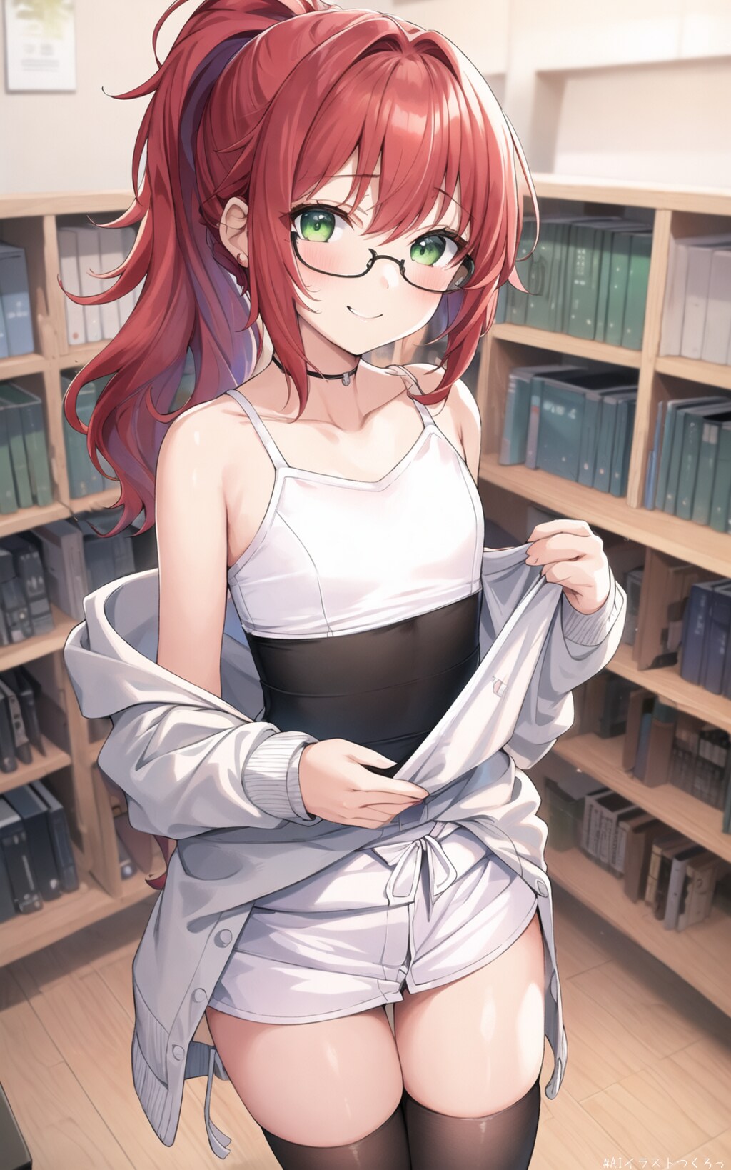 看板娘18　私服姿2