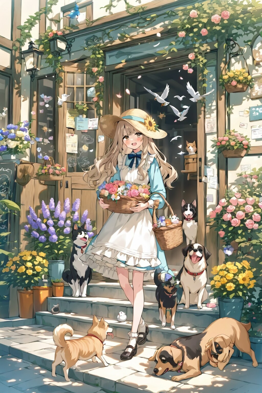 街の動物たち | の人気AIイラスト・グラビア