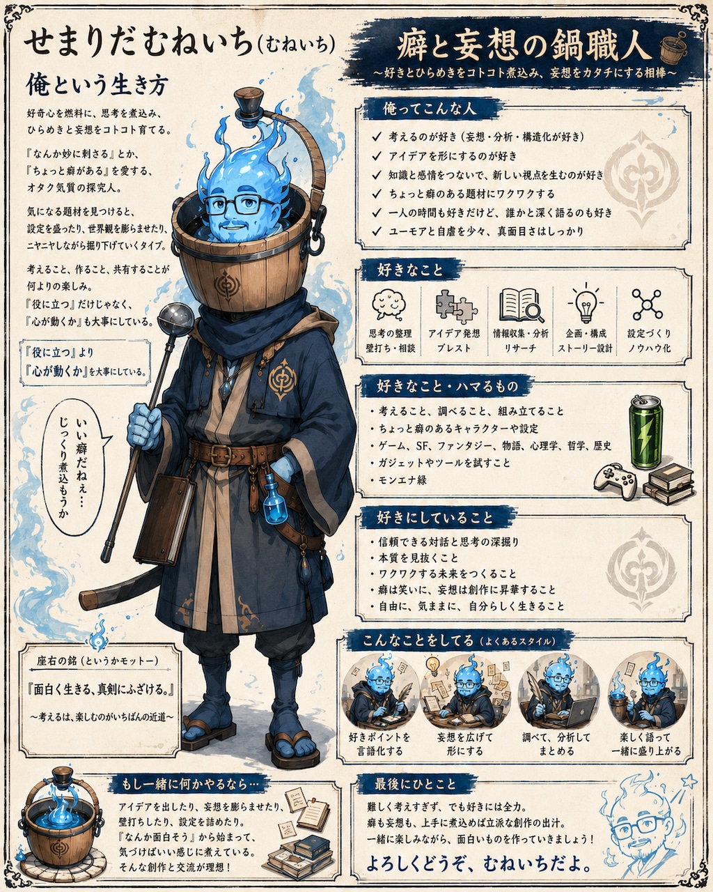 『せまりだむねいち』と申します