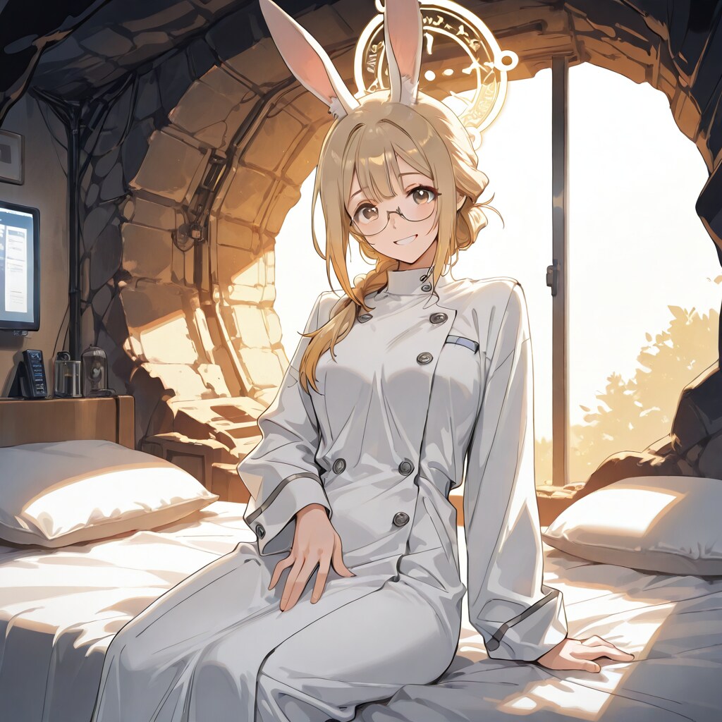 うさ耳科学者２ | の人気AIイラスト・グラビア