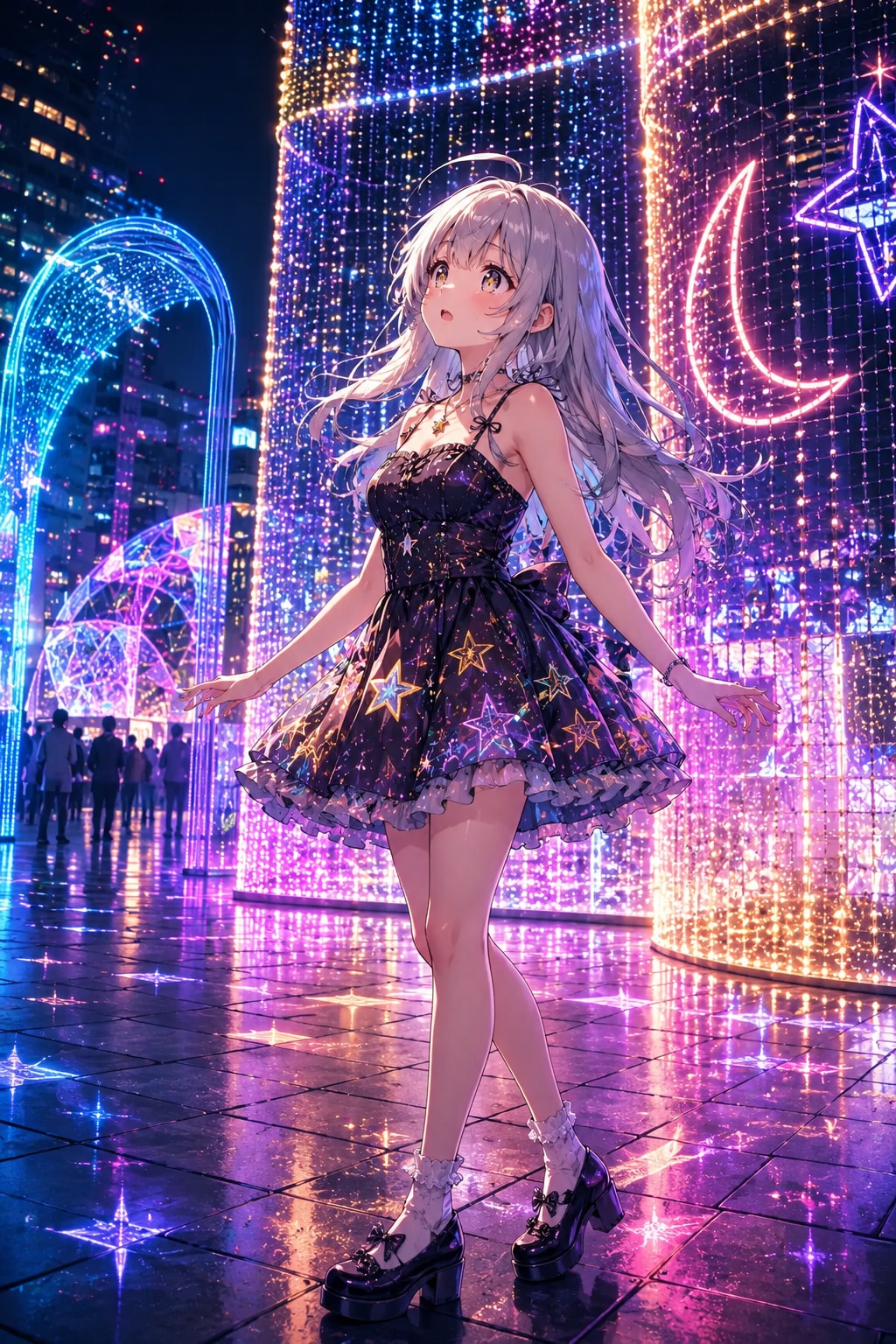 星に包まれた夜