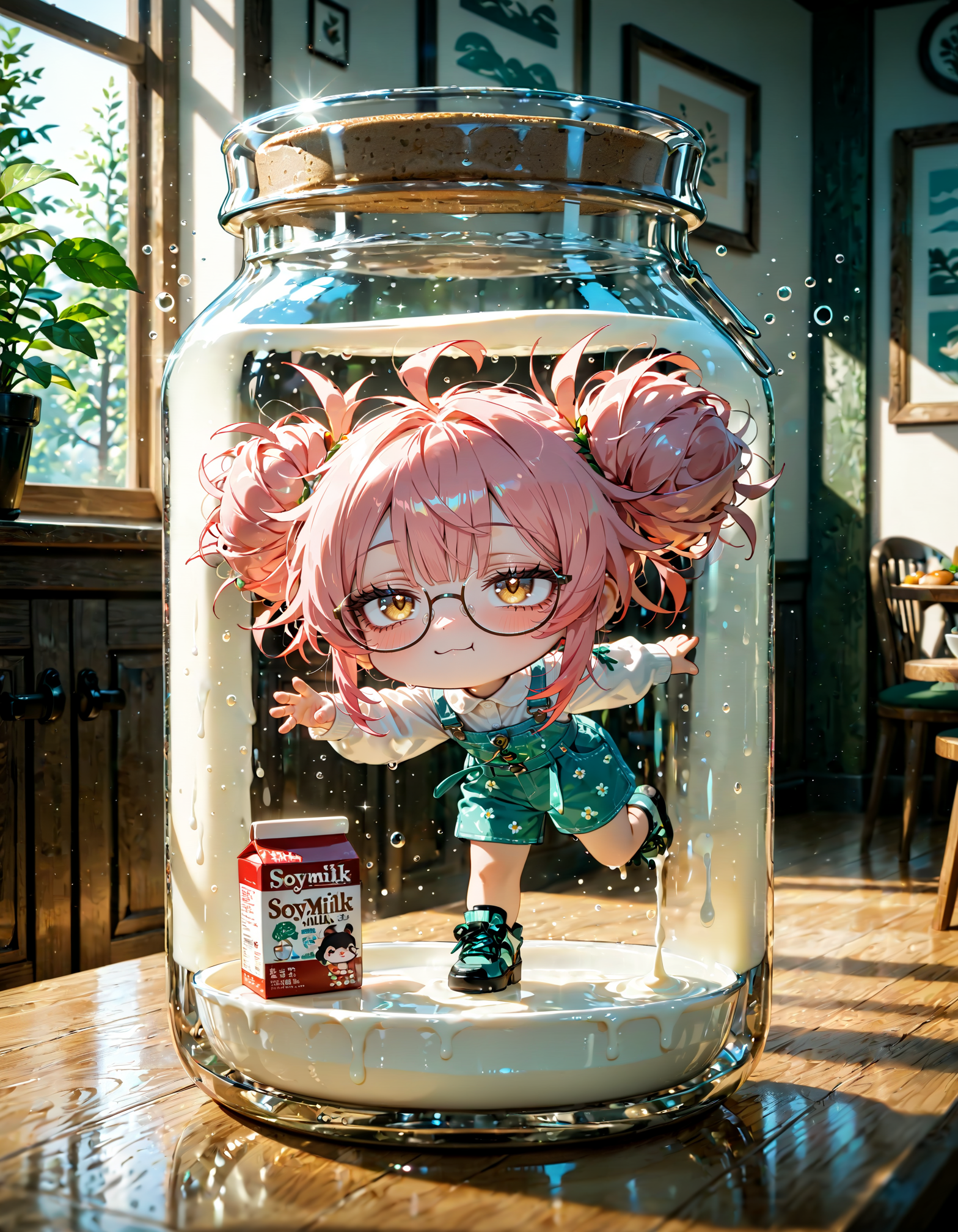 今日は何の日？　マルサン豆乳の日 | の人気AIイラスト・グラビア