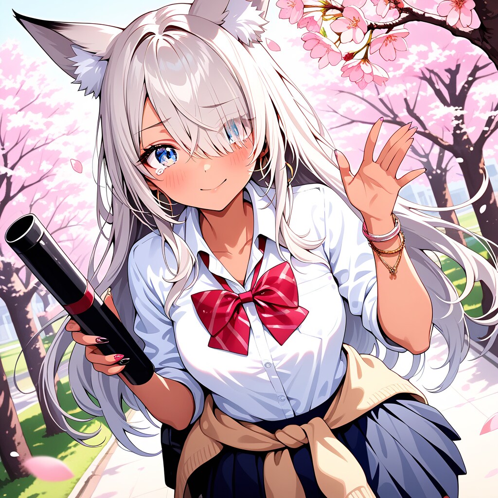 卒業ギャル狐娘・次女