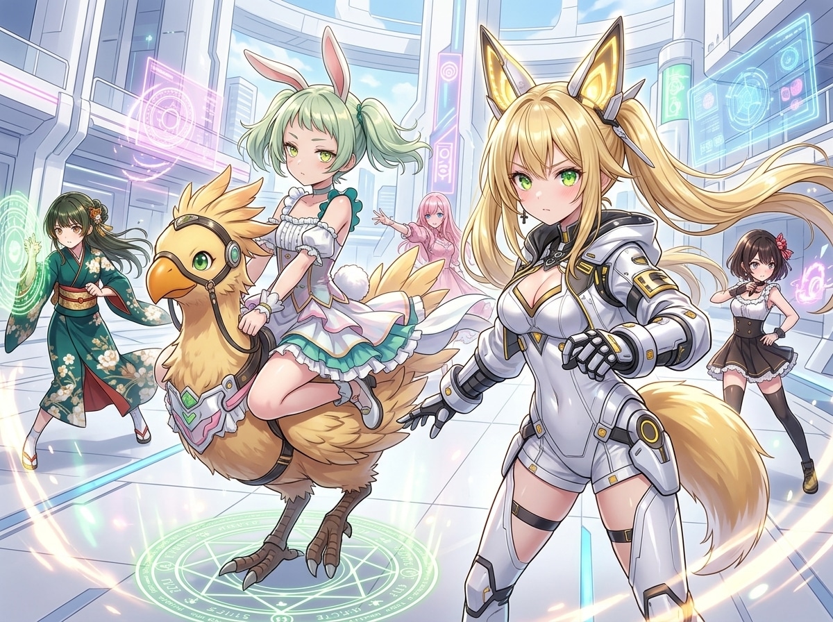 DAISYちゃん、QILINちゃん | の人気AIイラスト・グラビア