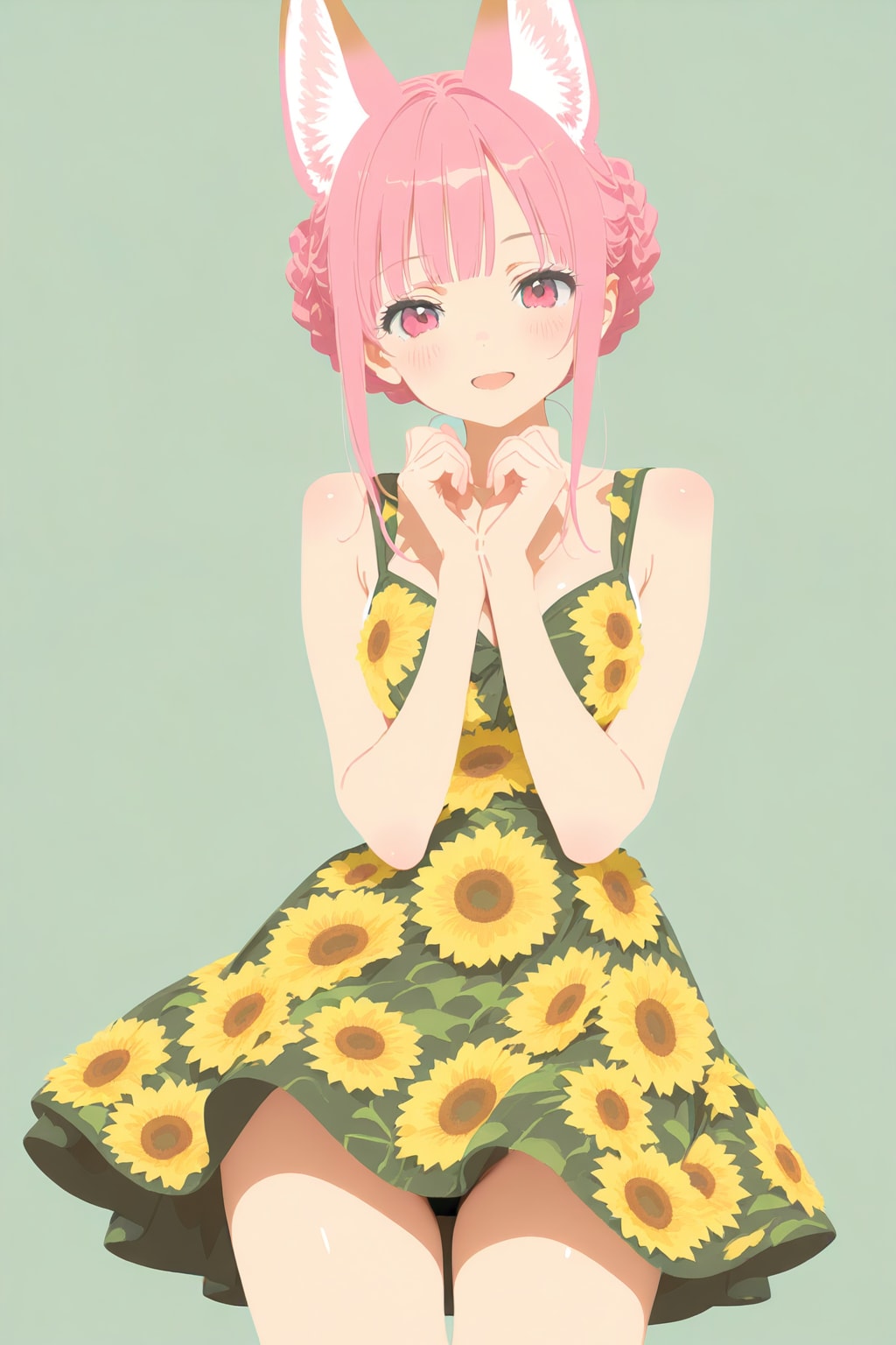 向日葵は着るもの