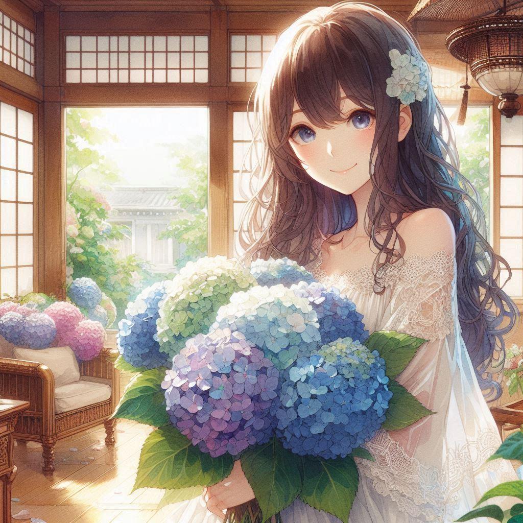 紫陽花