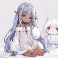 ゆるふわダークエルフちゃんのお部屋訪問 4枚目