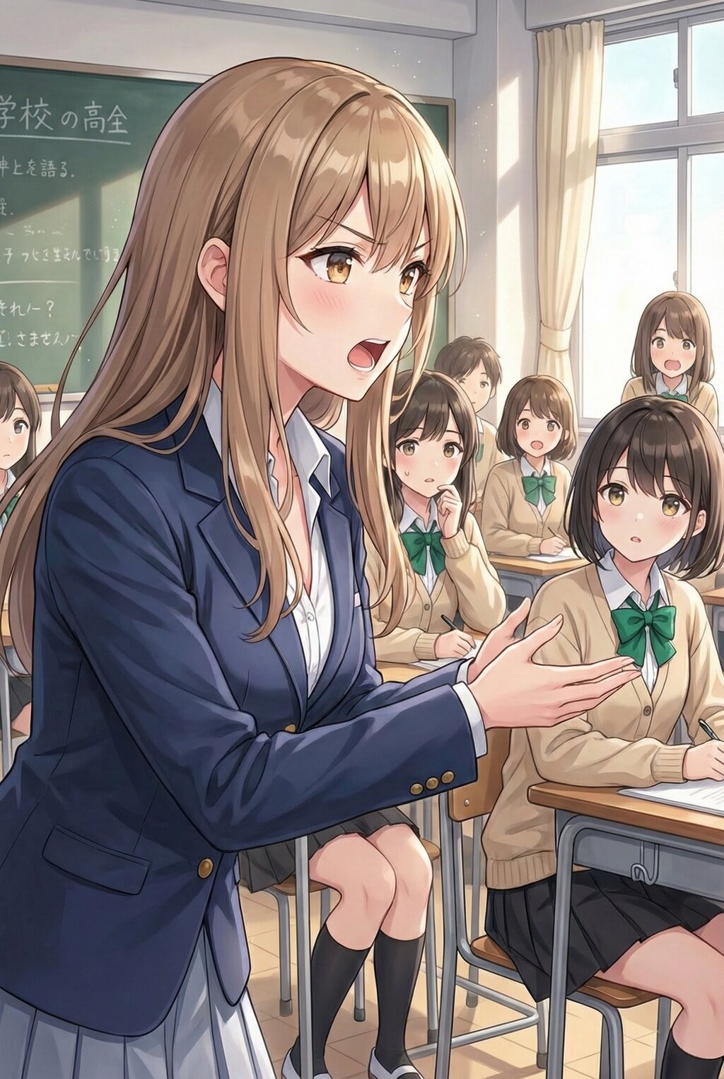 熱血？フユキ先生