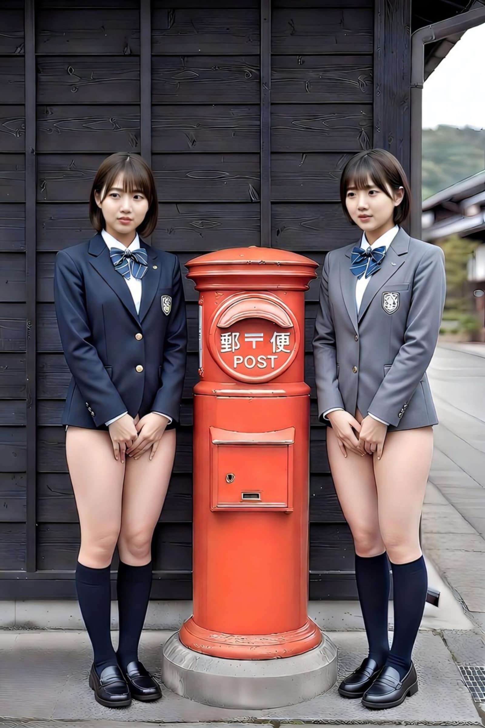 旧街道露出旅行