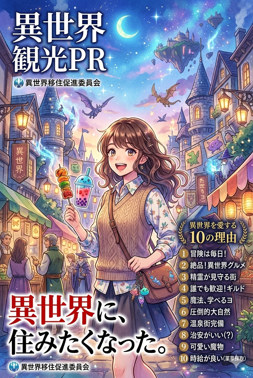 異世界に住みたくなった | の人気AIイラスト・グラビア