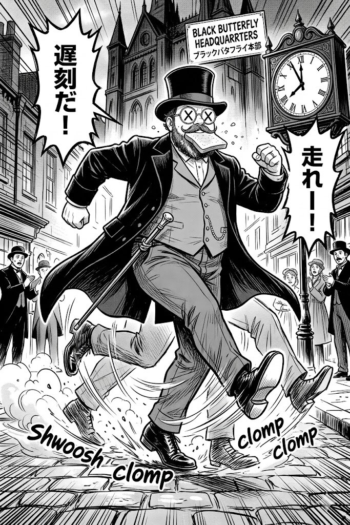 バタバタおじさん