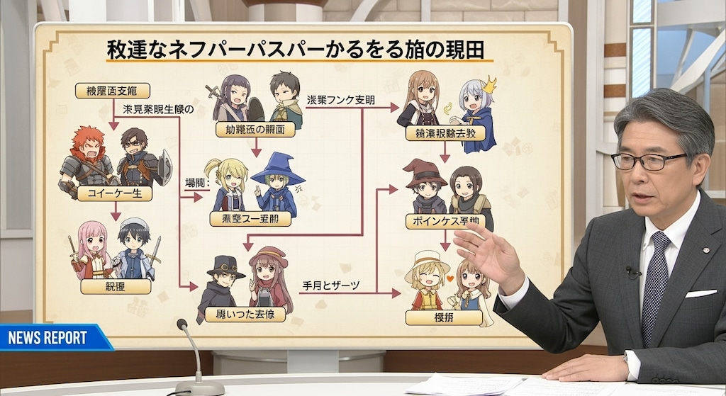 今日は冒険者のパーティーの崩壊について解説させてみた