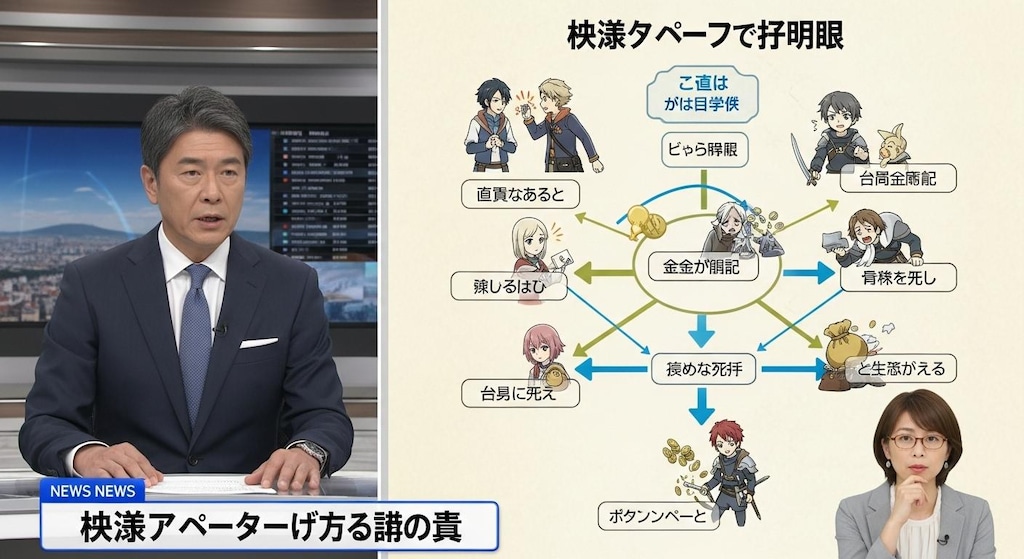 今日は冒険者のパーティーの崩壊について解説させてみた