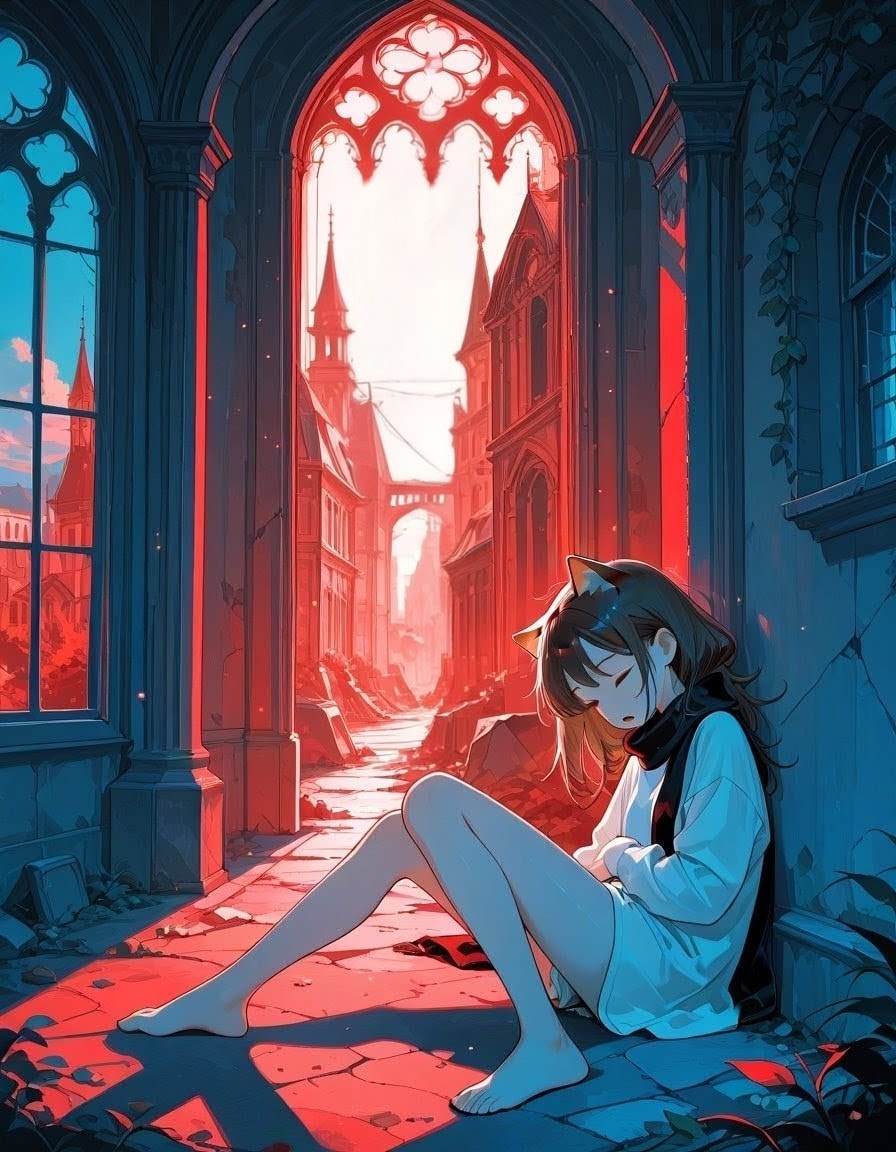 微睡む | の人気AIイラスト・グラビア