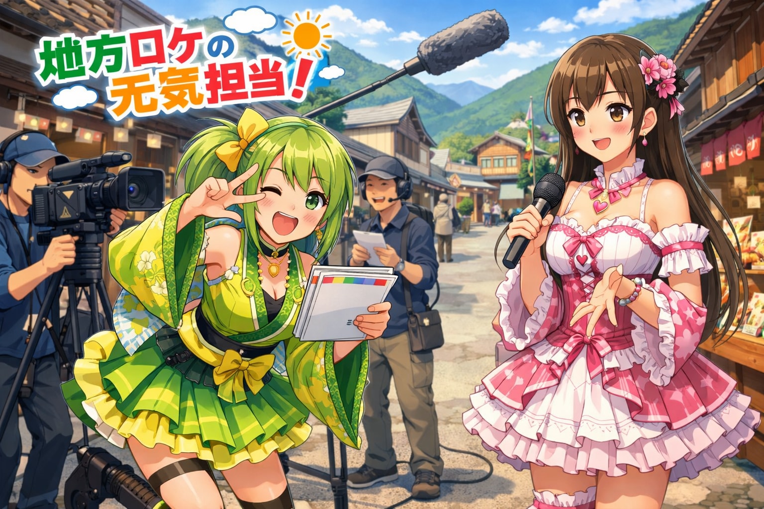 地方ロケの元気担当！ | の人気AIイラスト・グラビア