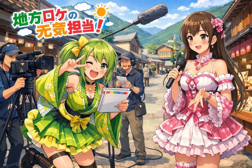 地方ロケの元気担当！