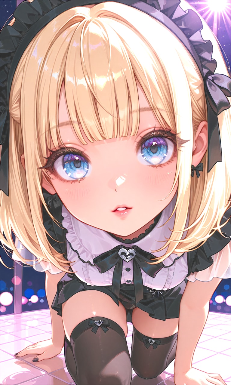迫ってくる地雷系の女の子