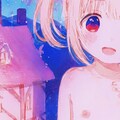 清楚な少女ヌード6 花火と少女 3枚目