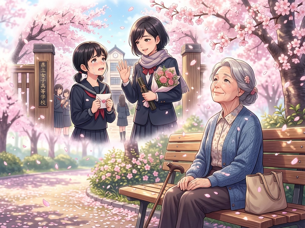 桜の季節になると思い出す