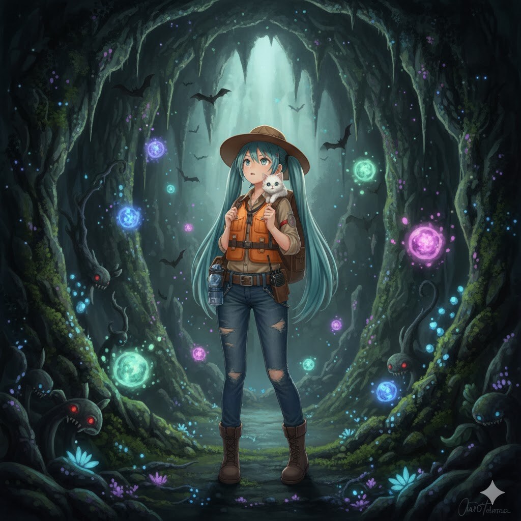 初音ミク探検隊 | の人気AIイラスト・グラビア