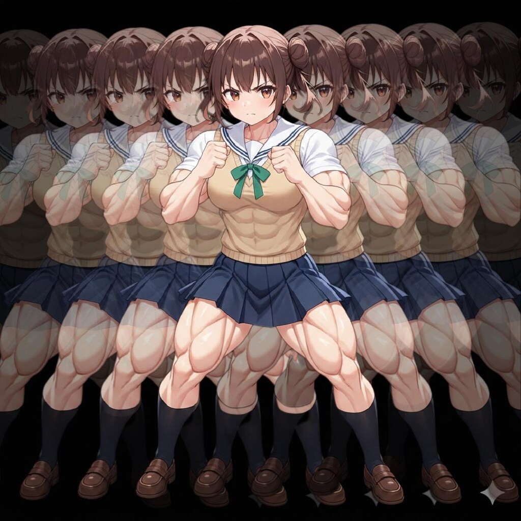 【ふかめちゃん】増えるワカメを入れたスープを飲んだら自らが増えて驚く、ふかめちゃん！そして夢の無想転生やってみた！