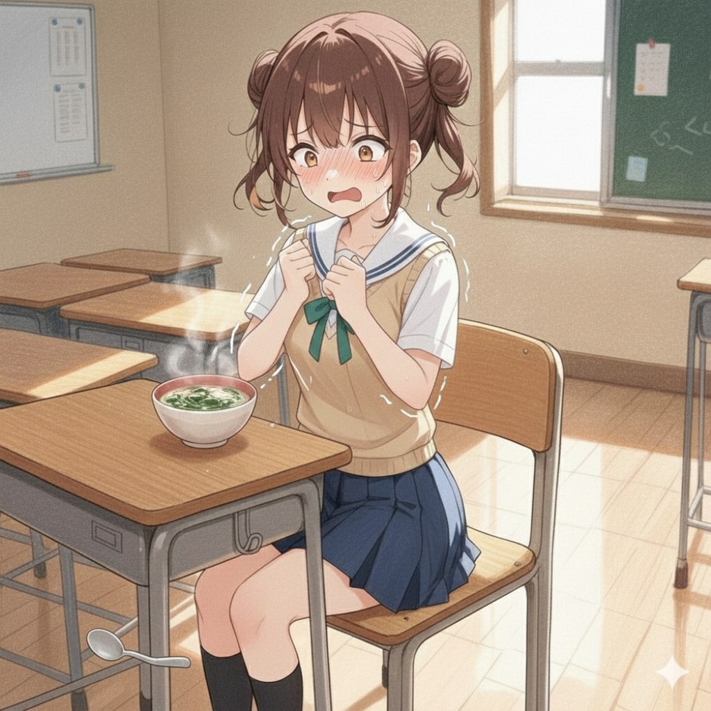 【ふかめちゃん】増えるワカメを入れたスープを飲んだら自らが増えて驚く、ふかめちゃん！そして夢の無想転生やってみた！