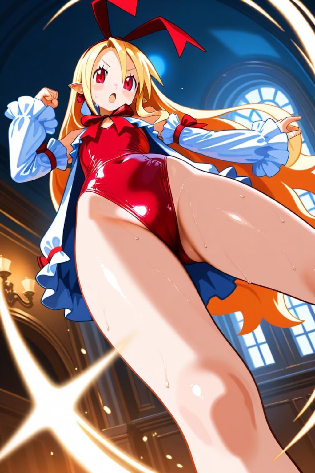 魔界戦記ディスガイア　堕天使フロン　キック