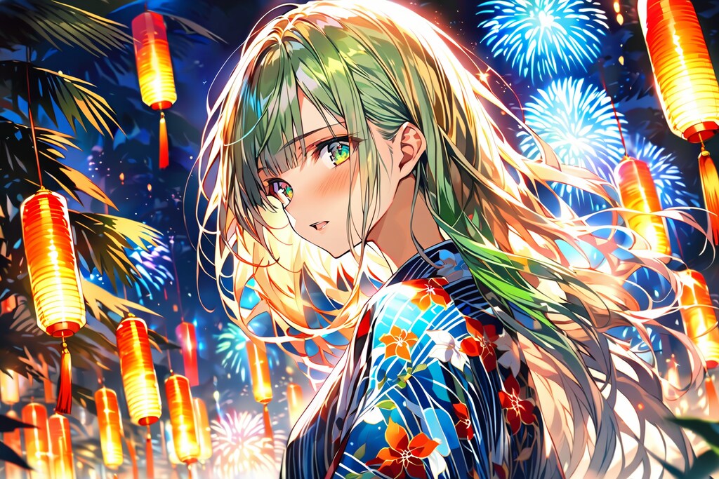 夏祭りの待ち合わせ