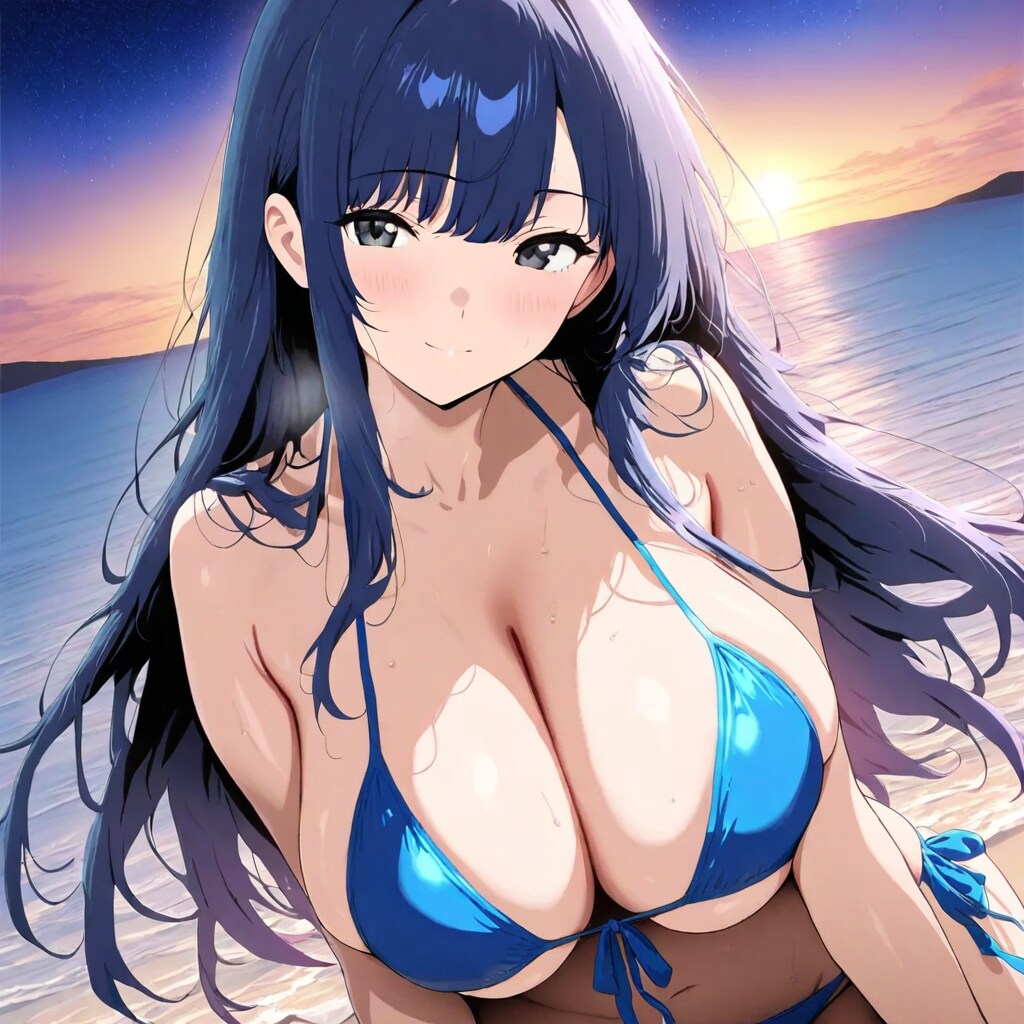水着女子