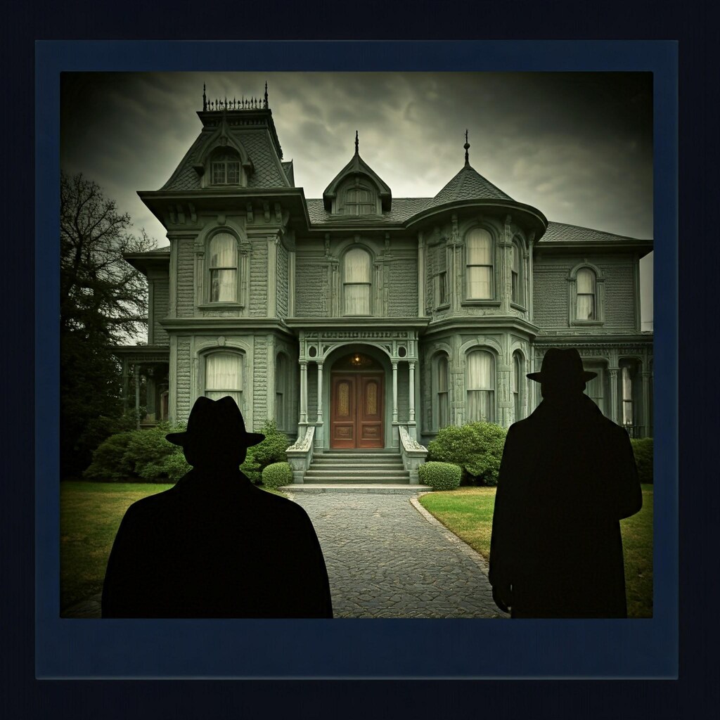 これから事件が起こる洋館