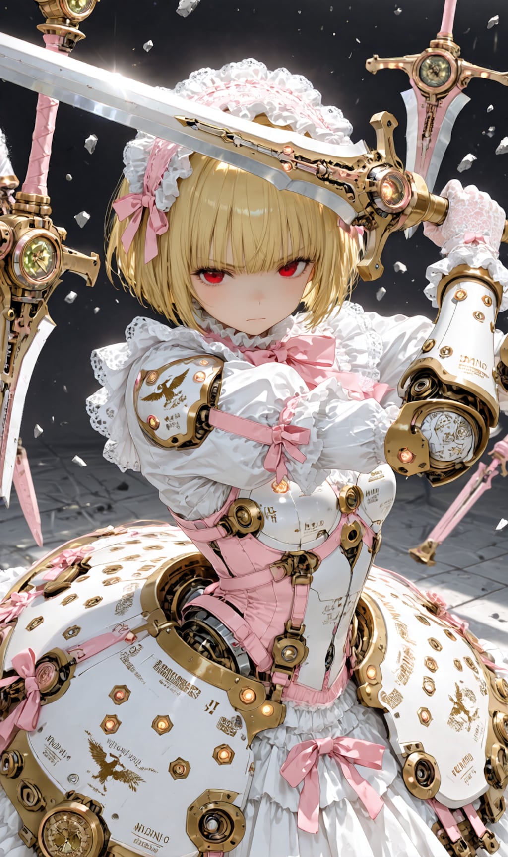 Armored Maid pink