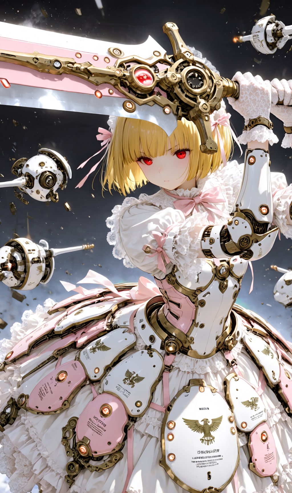 Armored Maid pink