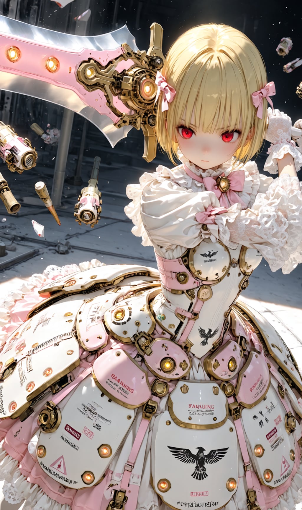 Armored Maid pink