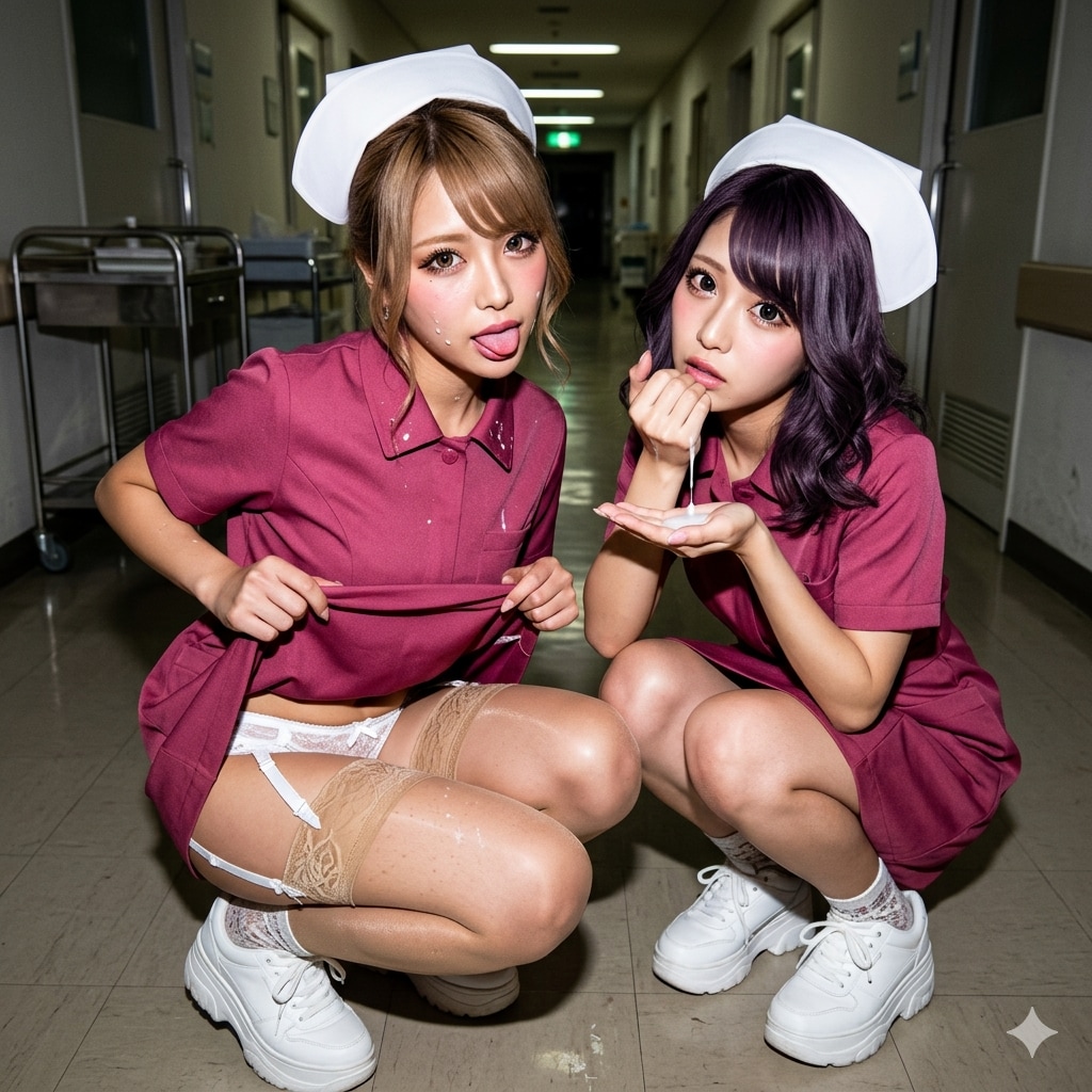 ギャル看護師さんに抜いてもらう