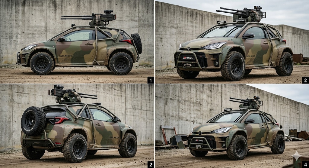 GRヤリス軍用車