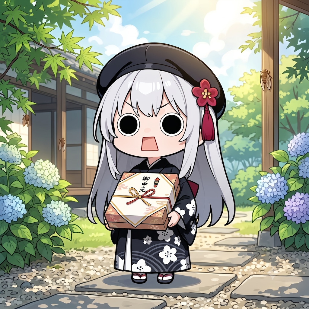 御中元えらいこっちゃ嬢