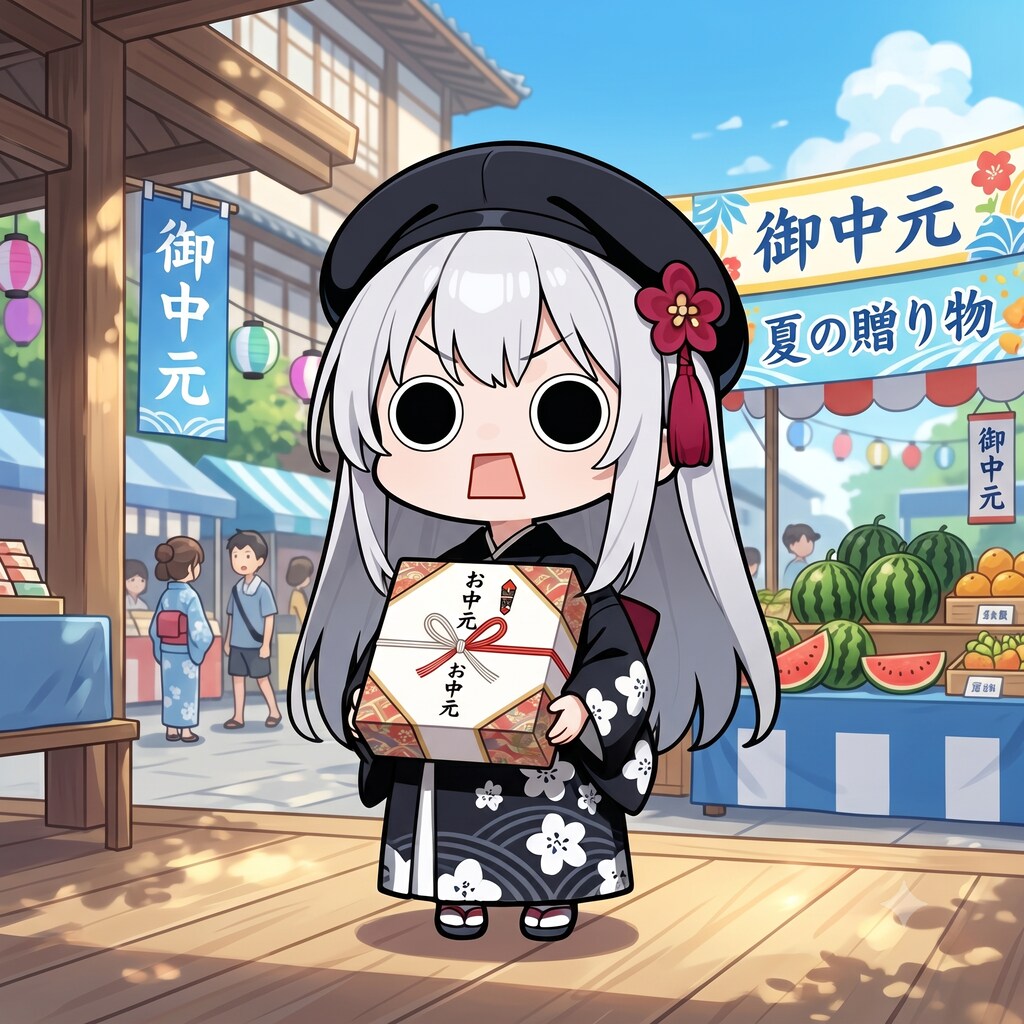 御中元えらいこっちゃ嬢