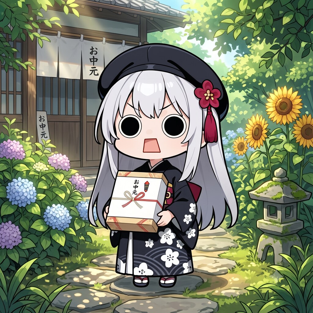御中元えらいこっちゃ嬢