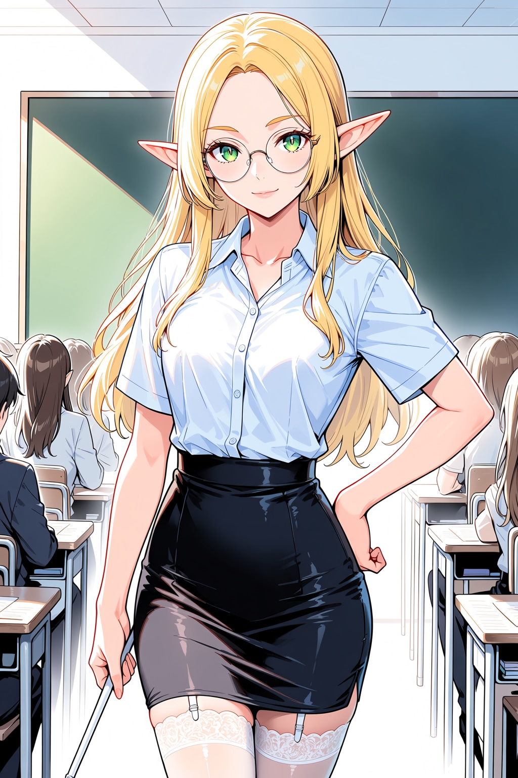 うちのエルフさん教師になる