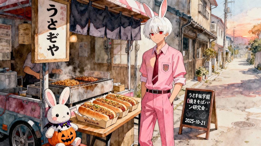 今日の焼きそばパン　2025-10-21