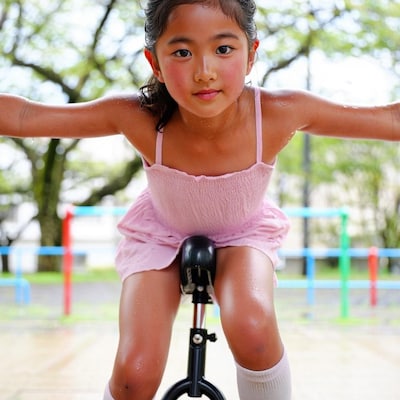 JYOJIの乗り物と言えば一輪車!!