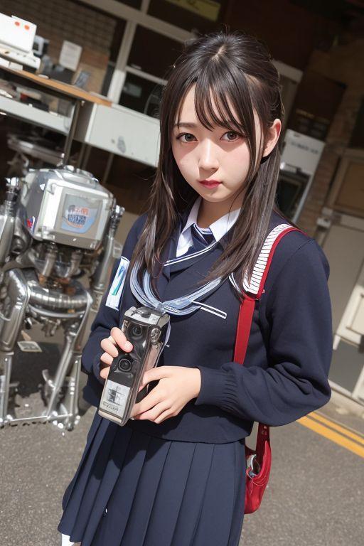 工業高校女子 | の人気AIイラスト・グラビア