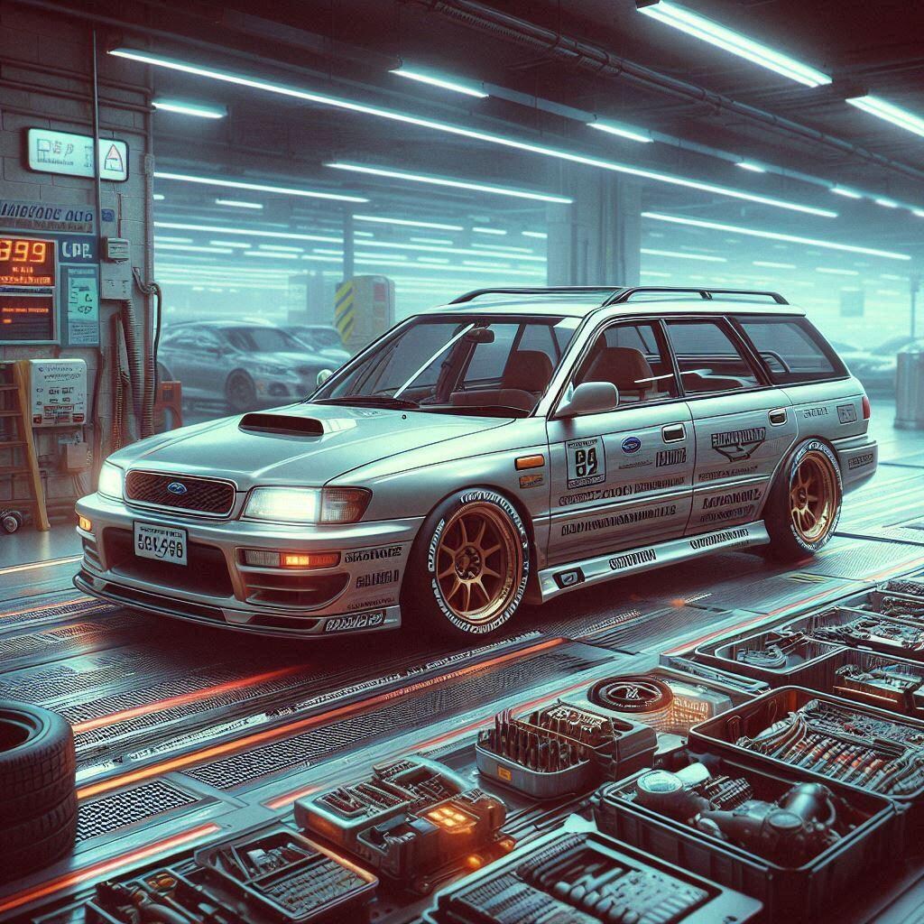 レガシィツーリングワゴンのドリ車