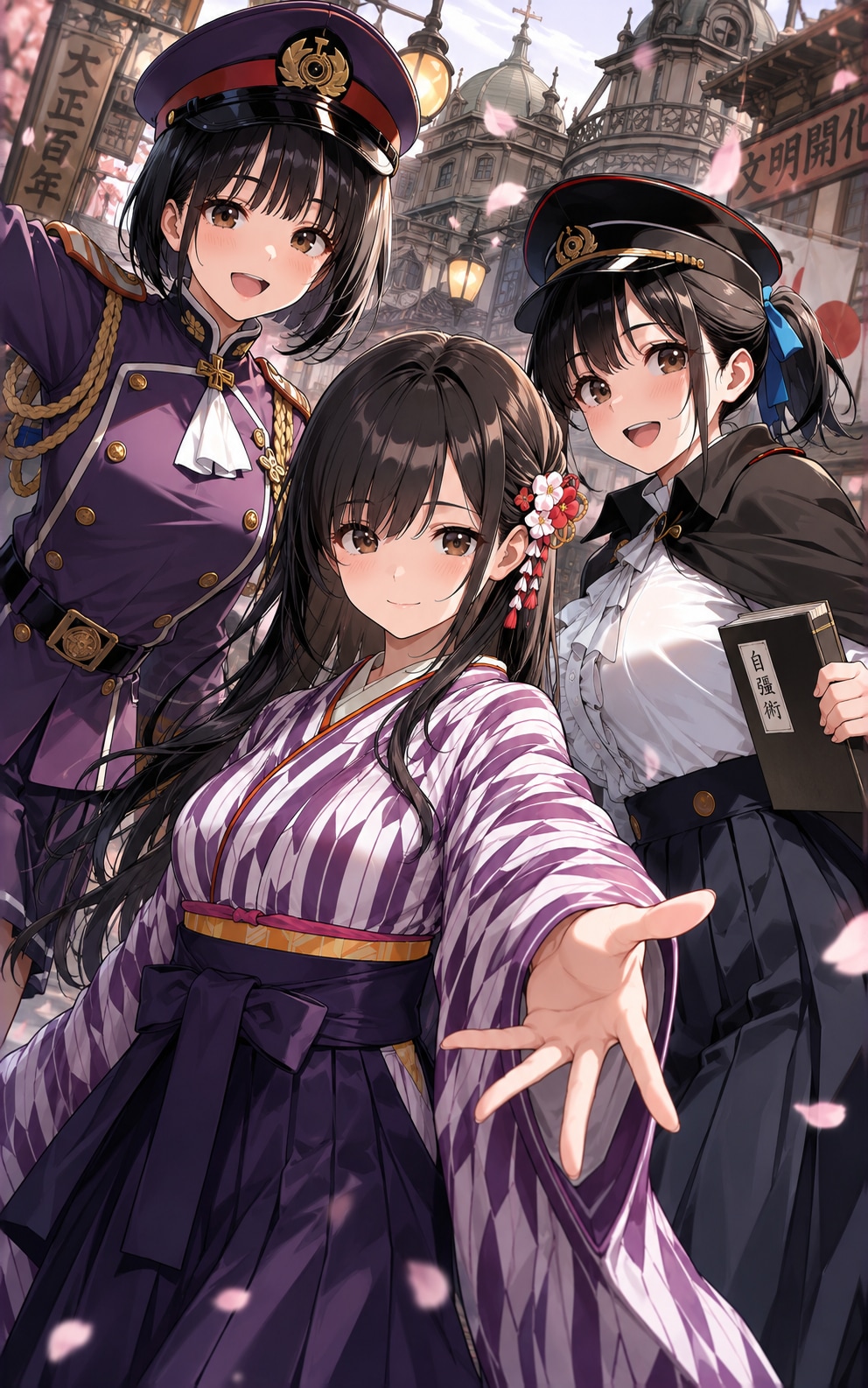 帝都変幻、三姉妹