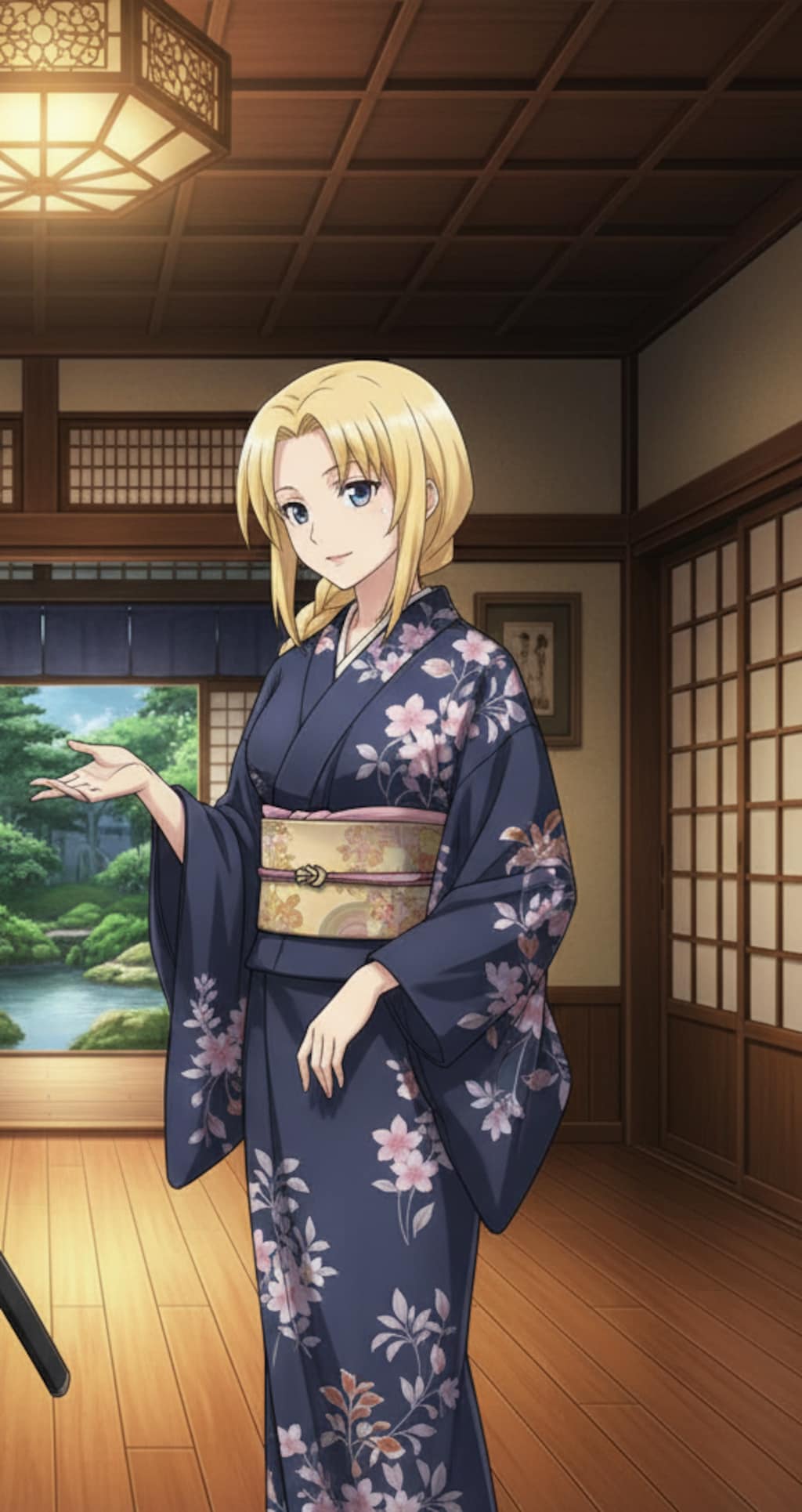 着物の女性
