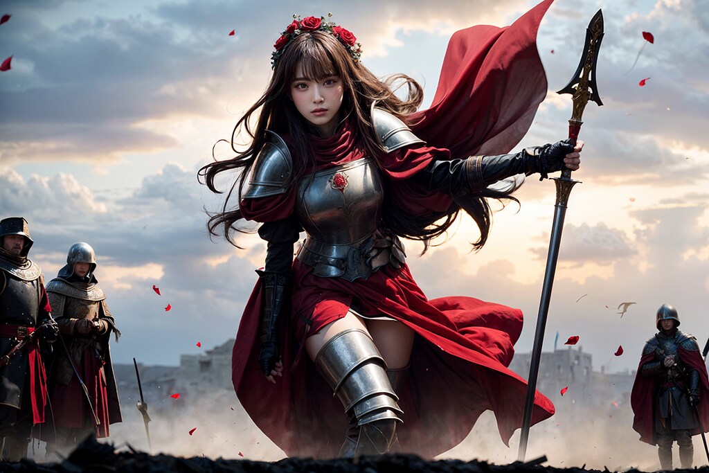 一輪の赤い薔薇