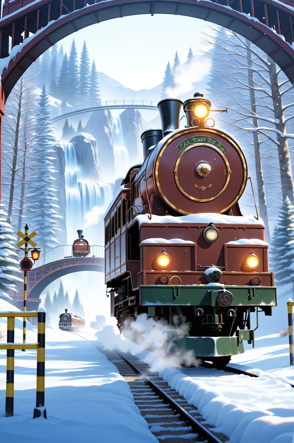 列車の旅路(雪国編)